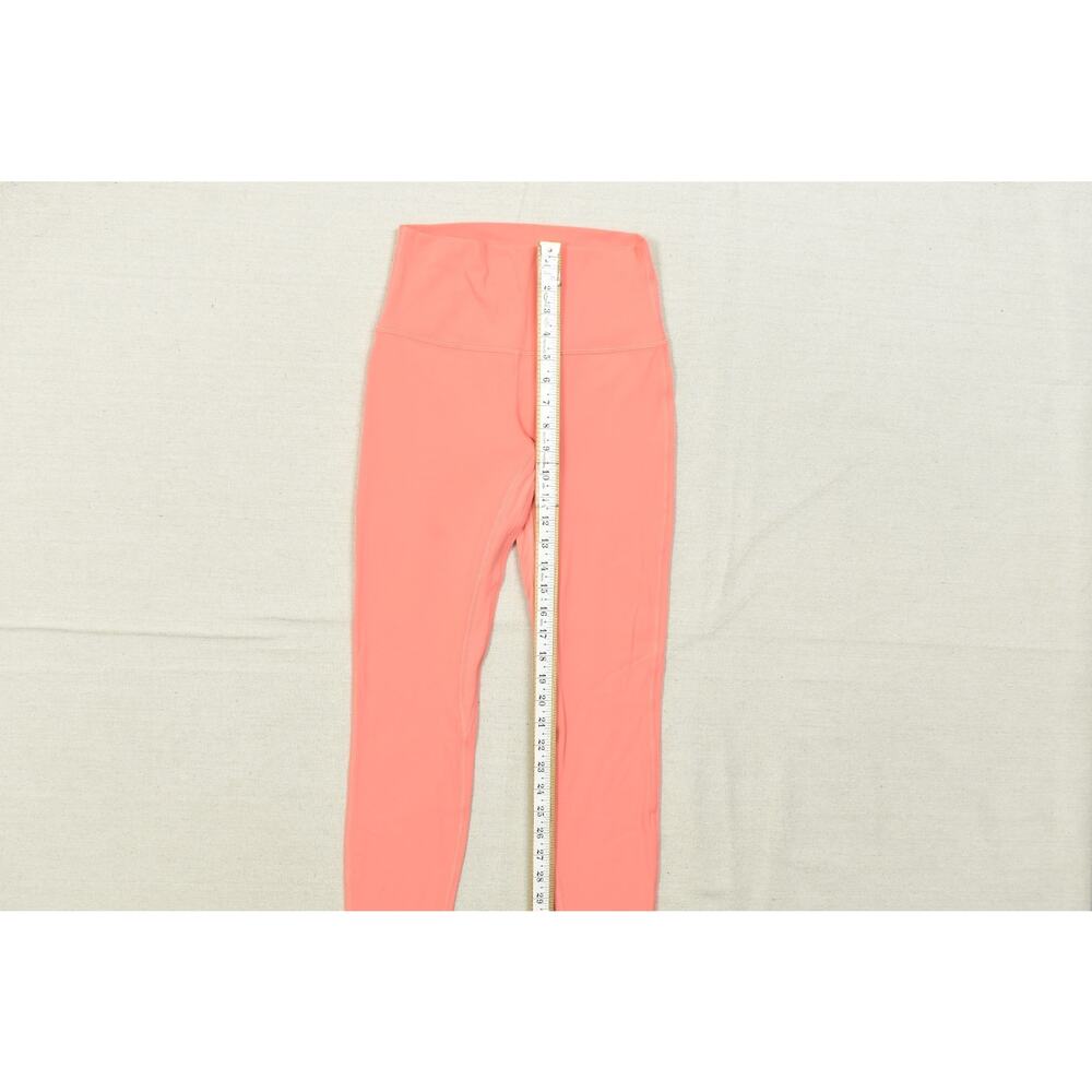Lululemon Align High-Rise Pant 25" Size 6 Guava Pink Yoga Leggings Nulu - Picture 4 of 8